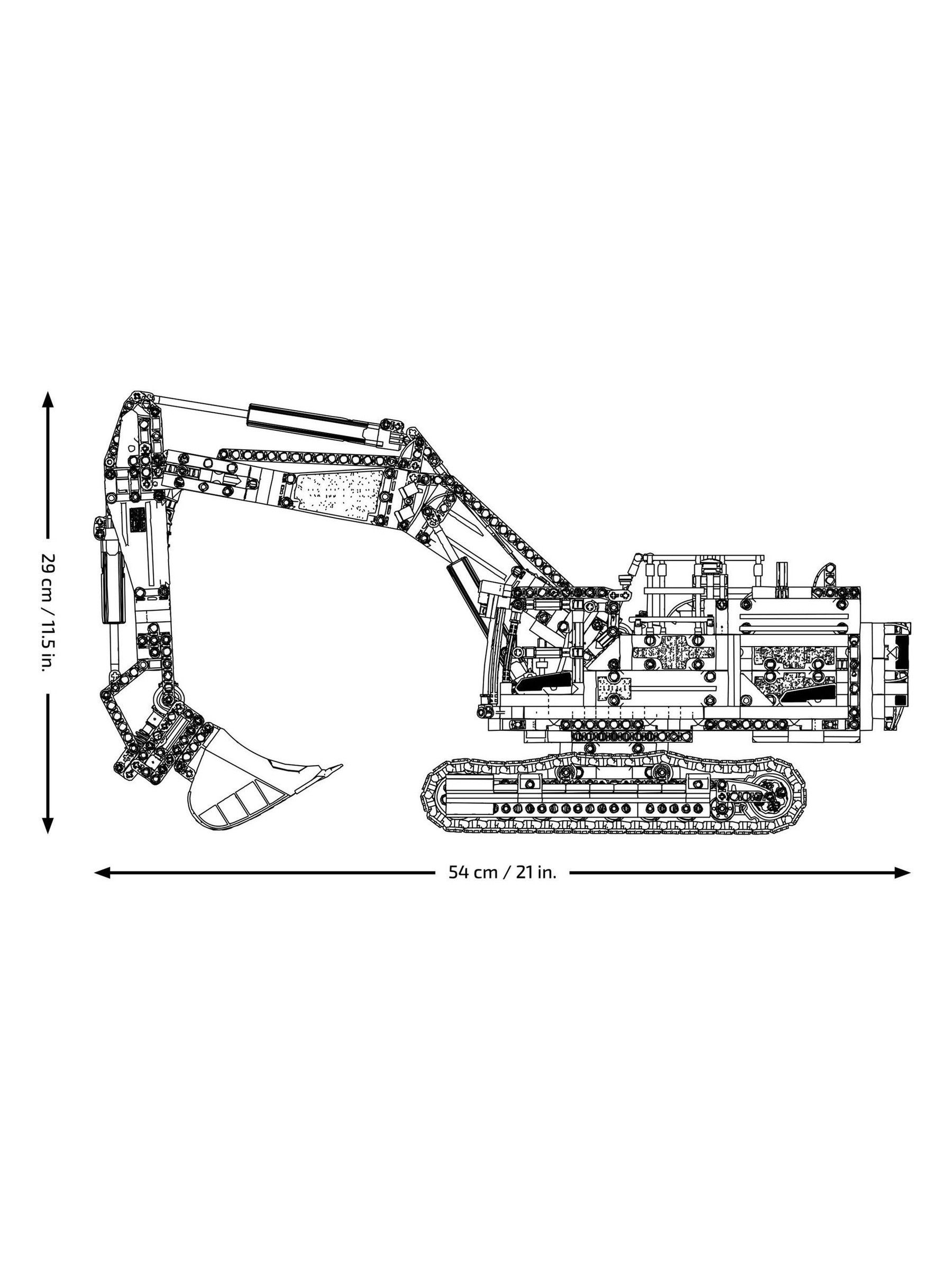 Buy LEGO Technic Volvo EC500 Hybrid Excavator Building Set 42215