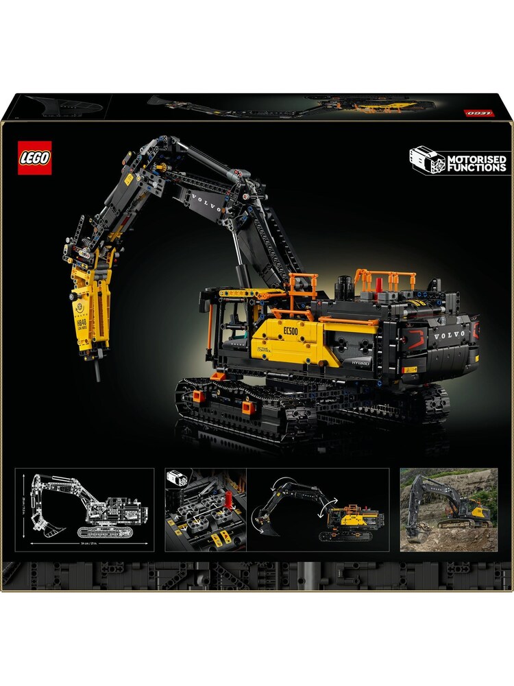 LEGO Technic Volvo EC500 Hybrid Excavator Building Set 42215 - Image 9 of 9