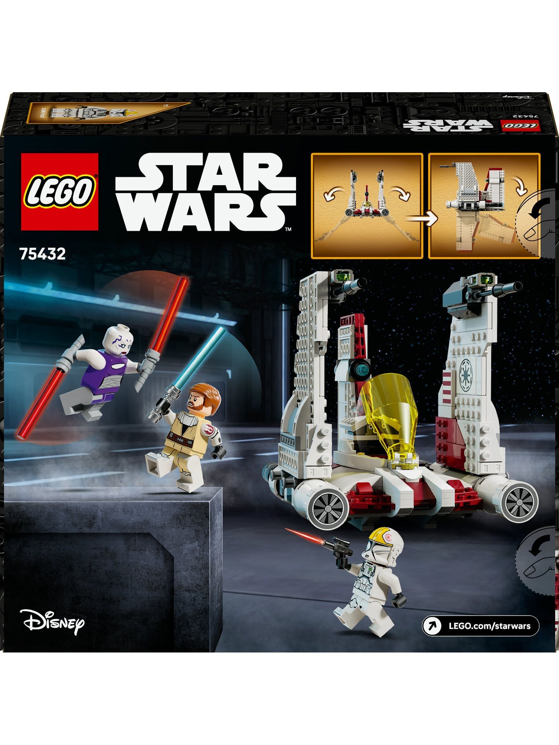 Buy LEGO Star Wars: The Clone Wars V-19 Torrent Starfighter 75432
