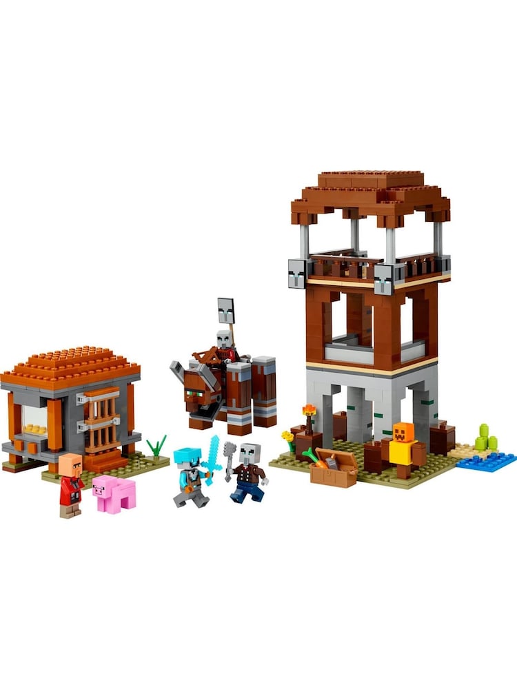 LEGO Minecraft The Pillager Outpost and Ravager Gamer Building Toy Gift 21278 - Bild 2 von 7