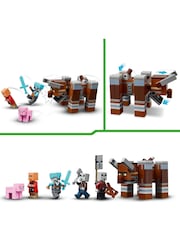 LEGO Minecraft The Pillager Outpost and Ravager Gamer Building Toy Gift 21278 - Bild 5 von 7