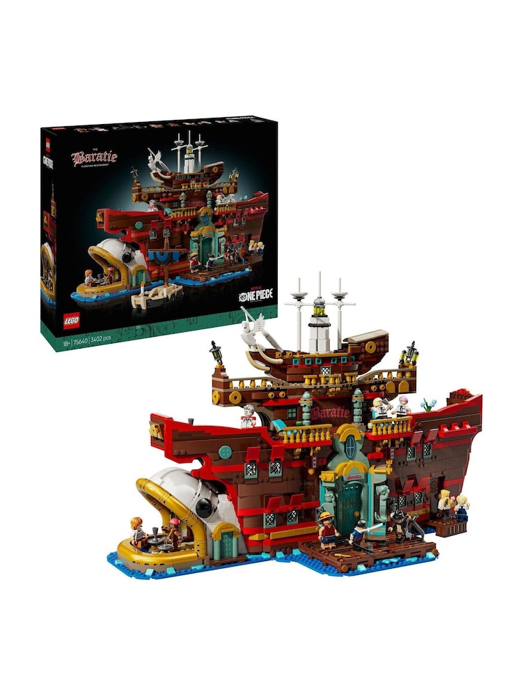 LEGO ONE PIECE The Baratie Floating Restaurant Anime Gift Model Kit 75640 - Image 1 of 8