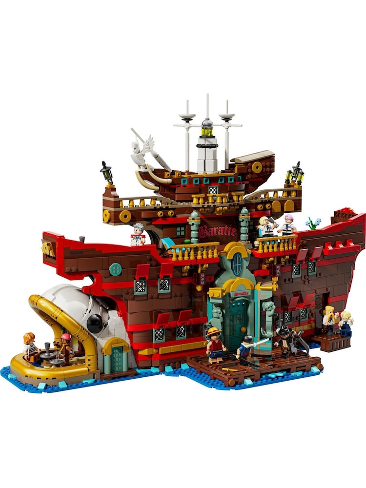 LEGO ONE PIECE The Baratie Floating Restaurant Anime Gift Model Kit 75640 - Image 2 of 8