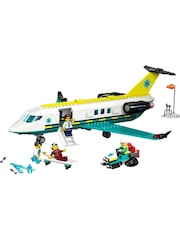 LEGO City Emergency Air Ambulance Airplane Toy Playset 60465 - Image 2 of 8