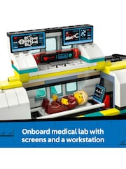 LEGO City Emergency Air Ambulance Airplane Toy Playset 60465 - Image 5 of 8