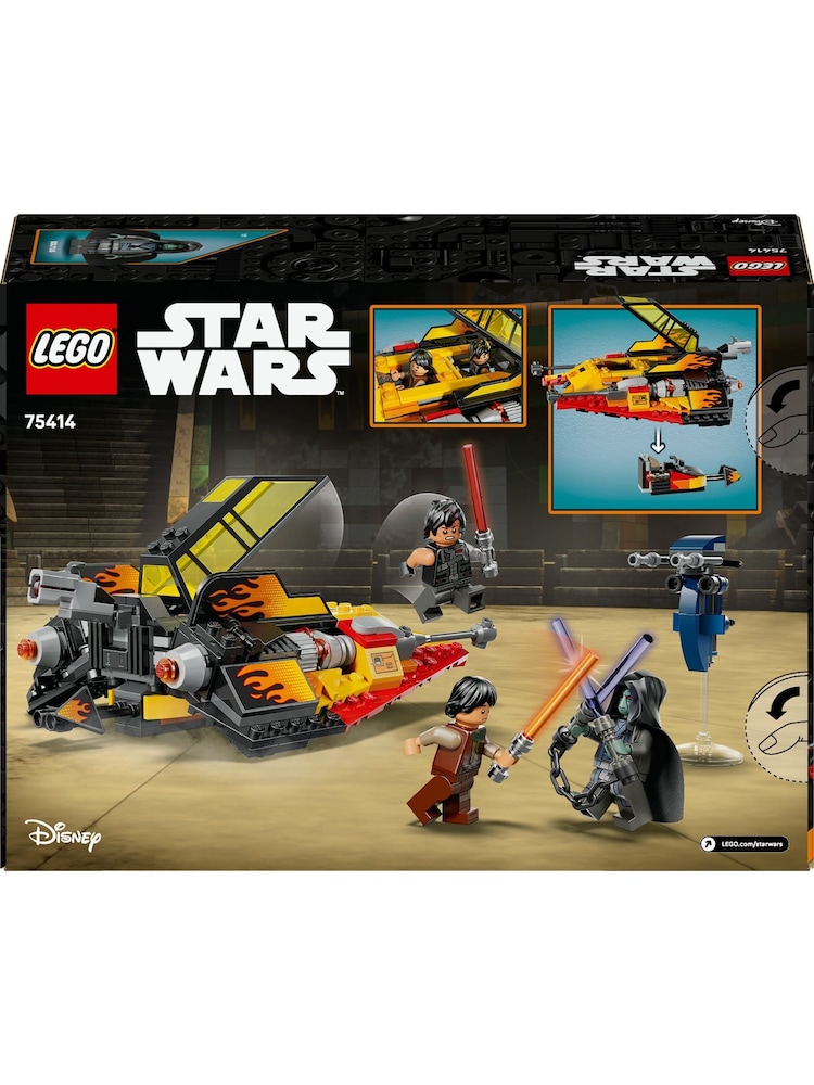 LEGO Star Wars Rebuild The Galaxy The Force Burner Snowspeeder Building Toy 75414 - Image 7 of 7