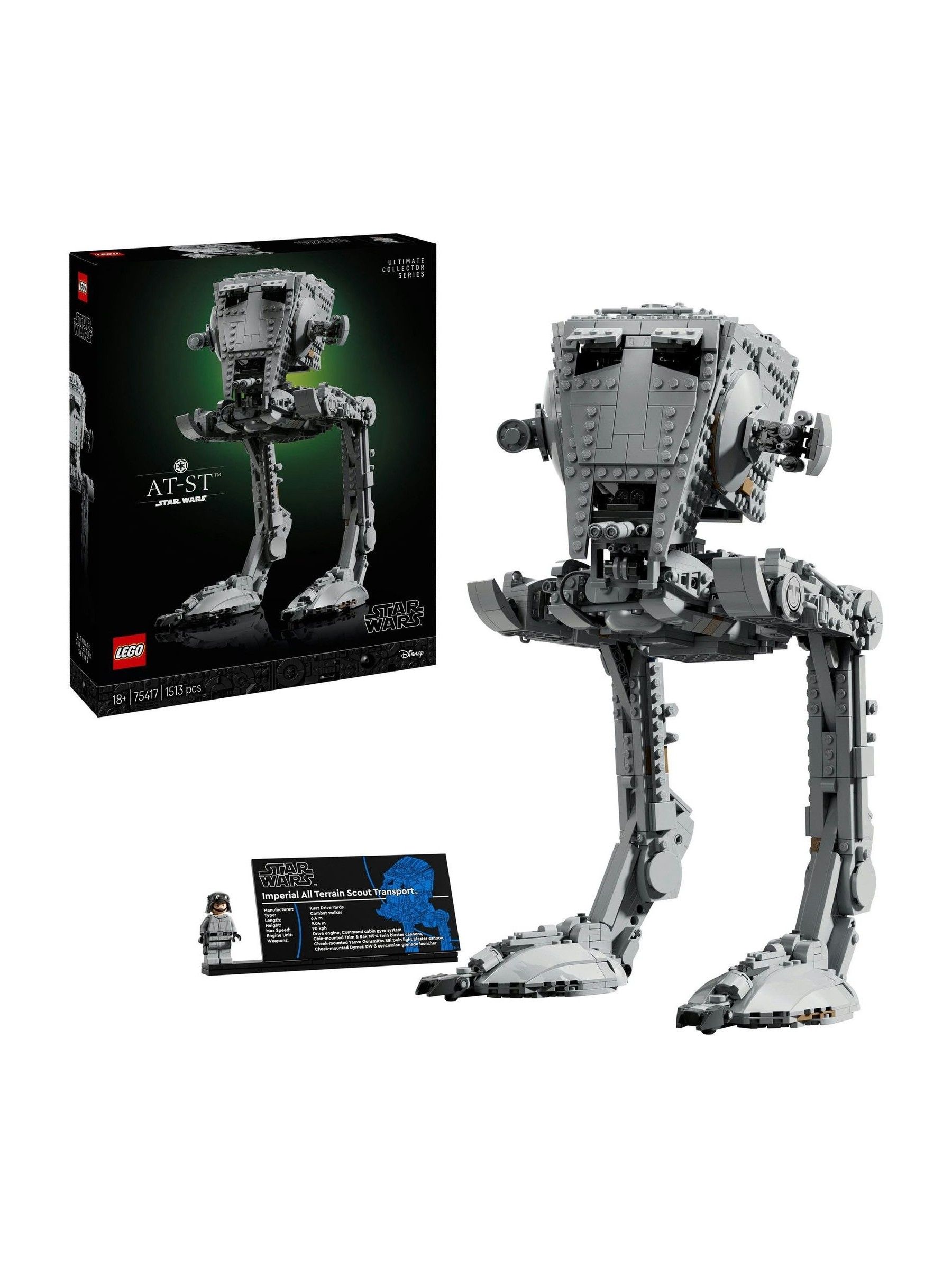 Lego Lego® Star Wars™ 75417 At-St™ Walker Building Set For Adults - Image 17