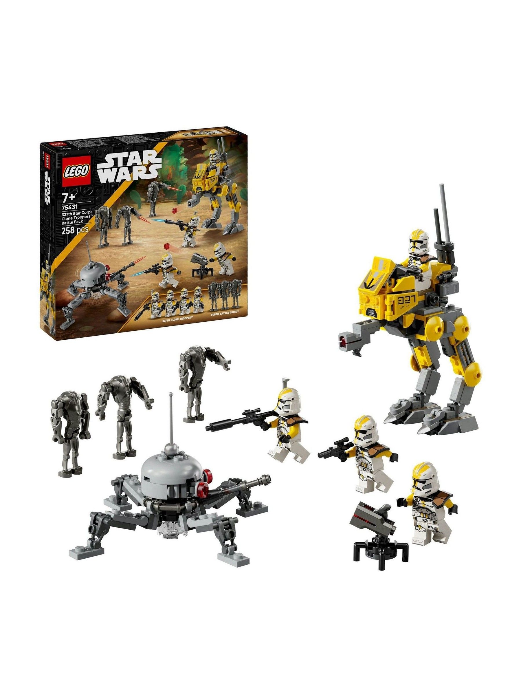LEGO Star Wars 327th Star Corps Clone Troopers Battle Pack (75431) SEALED NEW - Image 23