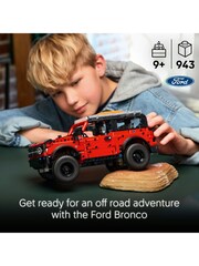 LEGO Technic Ford Bronco SUV Collectible Car Toy 42213 - Image 3 of 9