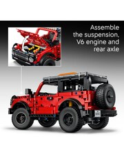 LEGO Technic Ford Bronco SUV Collectible Car Toy 42213 - Image 4 of 9