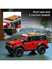 LEGO Technic Ford Bronco SUV Collectible Car Toy 42213 - Image 7 of 9