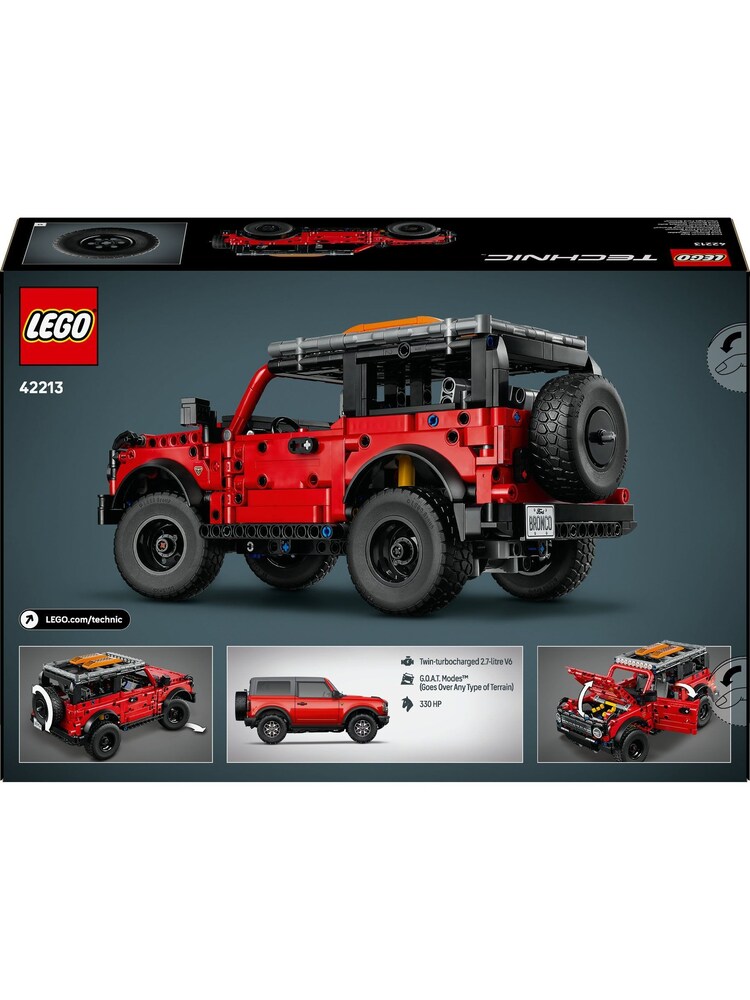 LEGO Technic Ford Bronco SUV Collectible Car Toy 42213 - Image 9 of 9