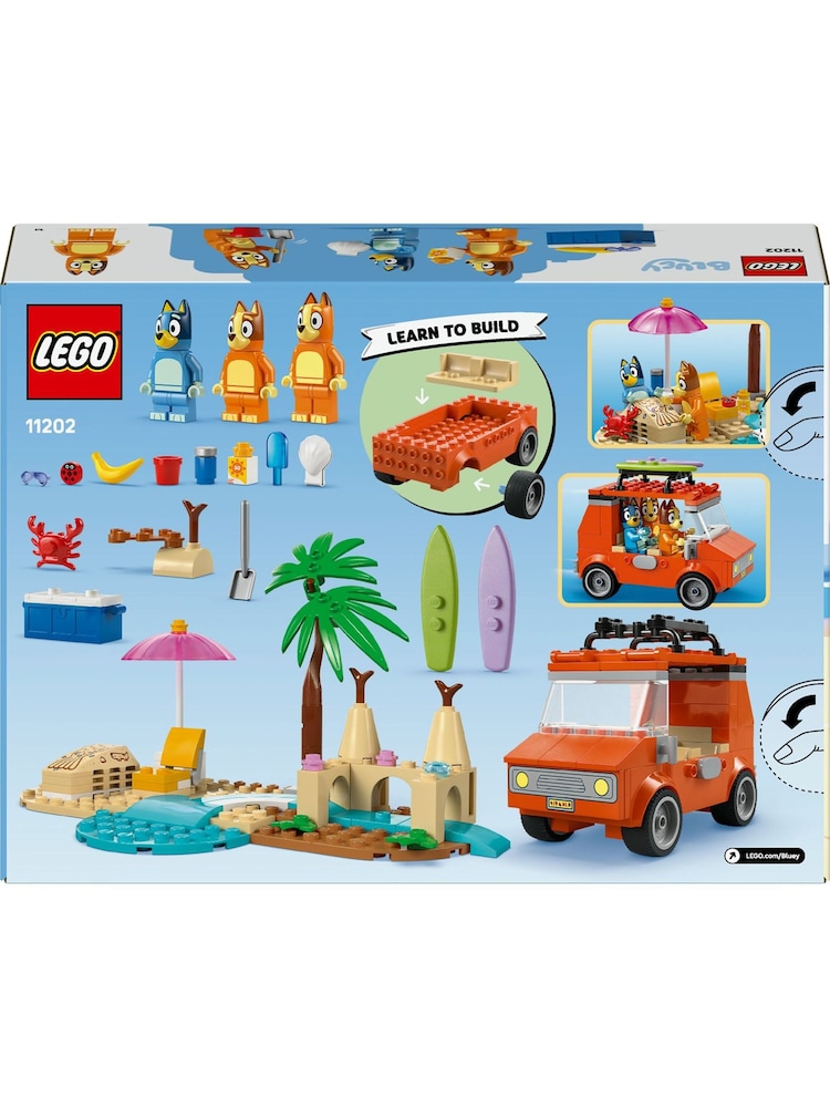 LEGO Bluey's Beach & Family Car Trip Toy Set 11202 - Image 8 of 8