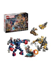 LEGO Marvel Avengers: Endgame Thor vs. Chitauri Super Hero Action 76322 - Image 1 of 8