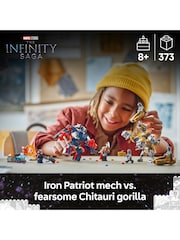 LEGO Marvel Avengers: Endgame Thor vs. Chitauri Super Hero Action 76322 - Image 3 of 8