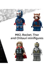 LEGO Marvel Avengers: Endgame Thor vs. Chitauri Super Hero Action 76322 - Image 6 of 8