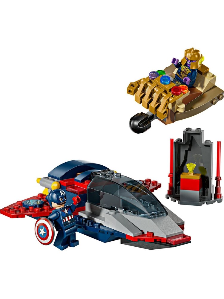 LEGO Marvel Captain America vs. Thanos Toy with 2 Minifigures 76319 - Image 2 of 8