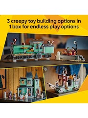 LEGO Creator 3-in-1 Haunted Mansion House Building Toy Rebuilds into a Ship or a Train Set 31167 - Image 4 of 8