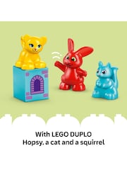LEGO DUPLO Hopsy's Castle Game Toy with Animal Figures 10450 - Bild 7 von 8