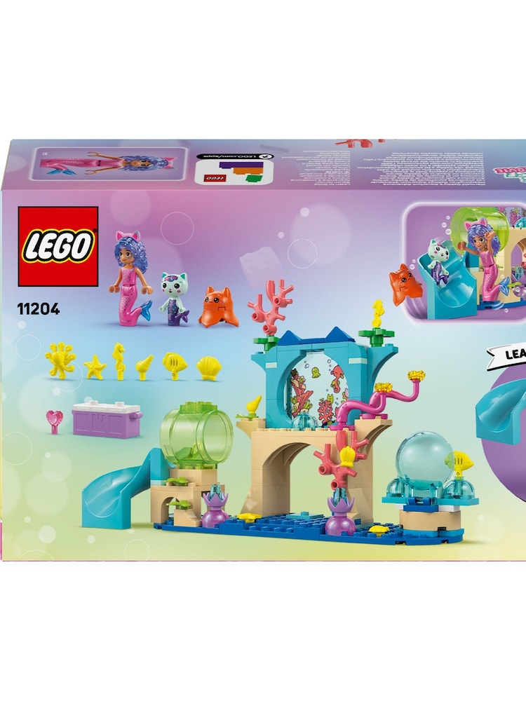 LEGO Gabbys Dollhouse Mermaid Gabbys Aquarium Adventure Animal Toy 11204 - Image 7 of 7