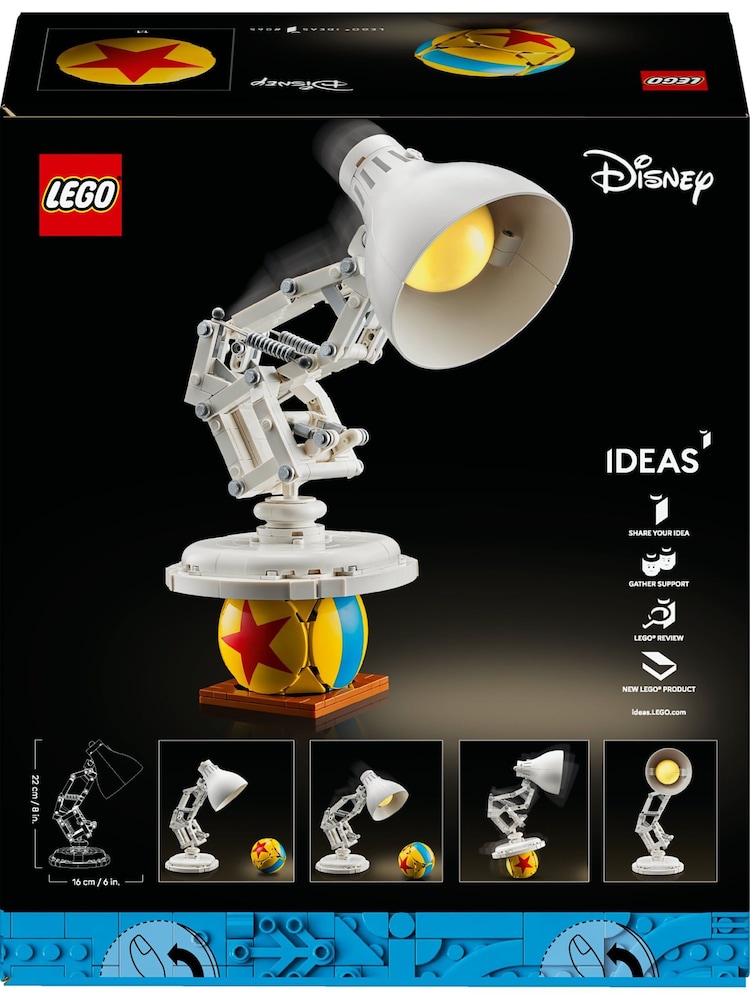 LEGO Ideas Disney Pixar Luxo Jr Set for Adults 21357 - Image 9 of 9