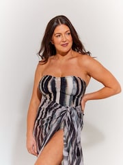 Seaspray Tanami Gathered Bandeau Swimsuit - Image 2 of 4