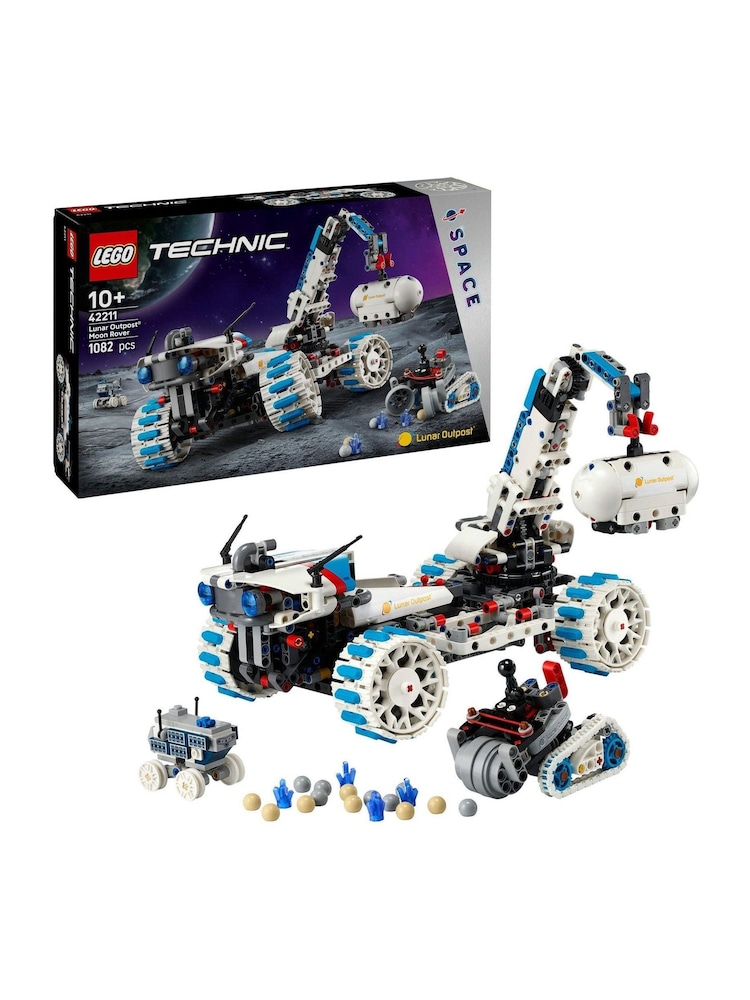 LEGO Technic Lunar Outpost Moon Rover Space Vehicle Set 42211 - Image 1 of 9