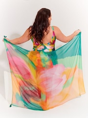 Seaspray Blue Provence Pareo  Cover-Up - Image 2 of 5