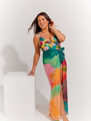 Seaspray Blue Provence Pareo  Cover-Up - Image 4 of 5