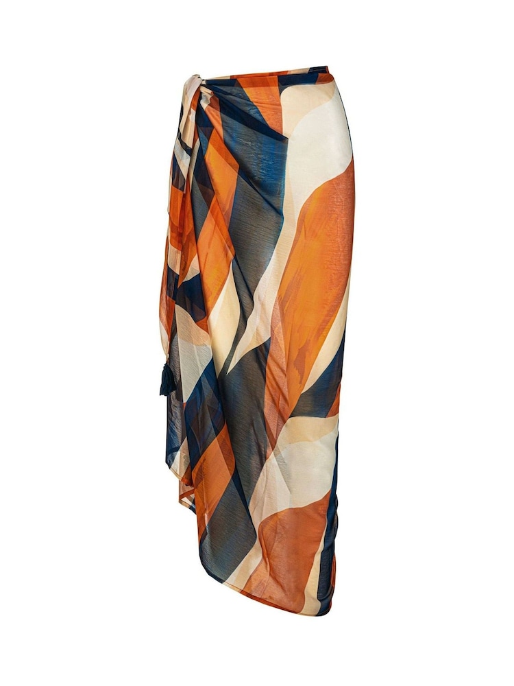 Seaspray Orange Milan Pareo Cover-Up - Image 4 of 4