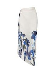 Seaspray Valkoinen Padstow Pareo Cover-Up - Kuva 4 / 4