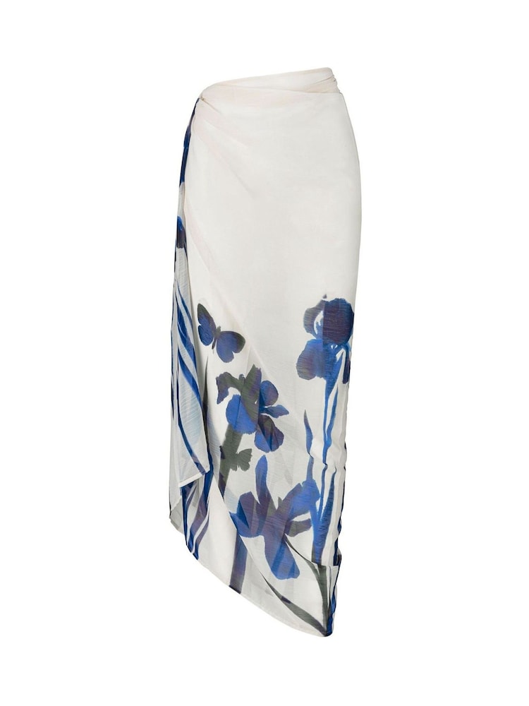 Seaspray Valkoinen Padstow Pareo Cover-Up - Kuva 4 / 4