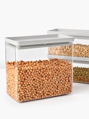 Brabantia Set of 3 Light Grey Tasty + Stackable Canisters - Image 5 of 5