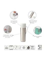 Brabantia Light Grey Make & Take Insulated Flask - Image 2 of 6