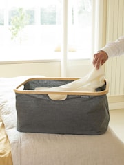 Brabantia Pepper Black Foldable Laundry Basket - Image 1 of 6