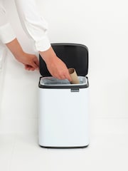 Brabantia White Bo Waste Bin - Image 3 of 6