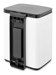 Brabantia White Bo Waste Bin - Image 6 of 6