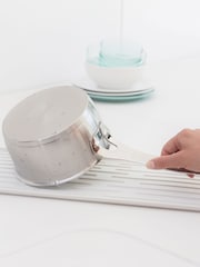Brabantia Light Grey Sink Side Compact Dish Drying Rack - Image 6 of 6