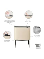 Brabantia Soft Beige Bo Touch Bin 1123L - Image 2 of 6
