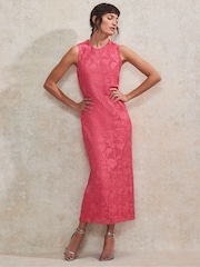 Ro&Zo Petite Lace Column Dress - Bild 2 von 4