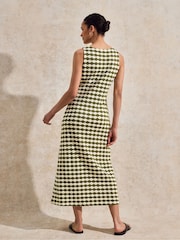 Ro&Zo Green Petite Stripe Knit Scoop Neck Dress - Image 3 of 3