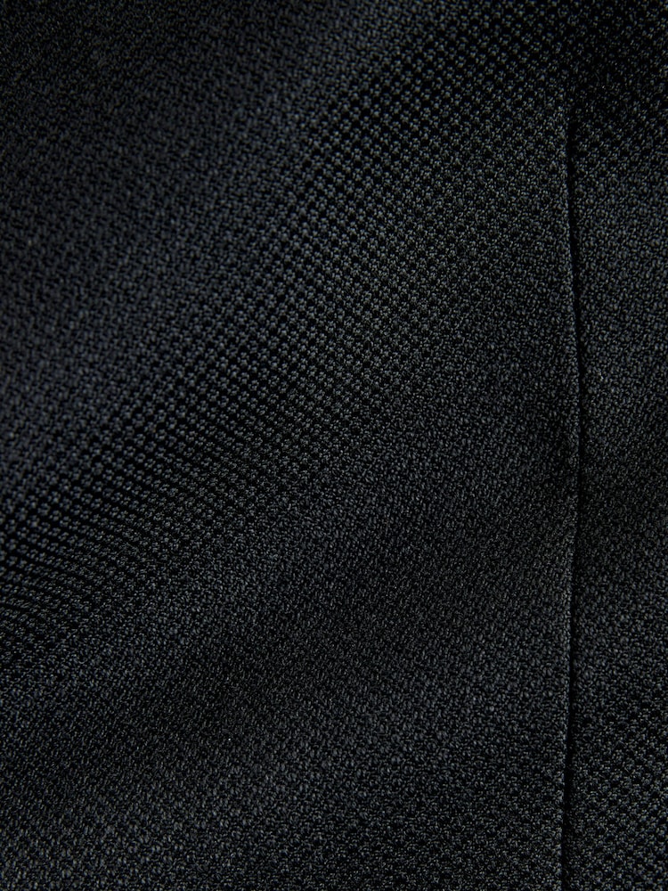 Black Tailored Fit Textured Suit Jacket - Image 10 of 10 Black Tailored Fit Textured Suit Jacket - Image 10 of 10