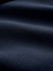 Navy Blue Skinny Fit Textured Suit Jacket - Image 7 of 10
