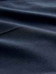 Navy Blue Skinny Fit Textured Suit Trousers - Image 8 of 10