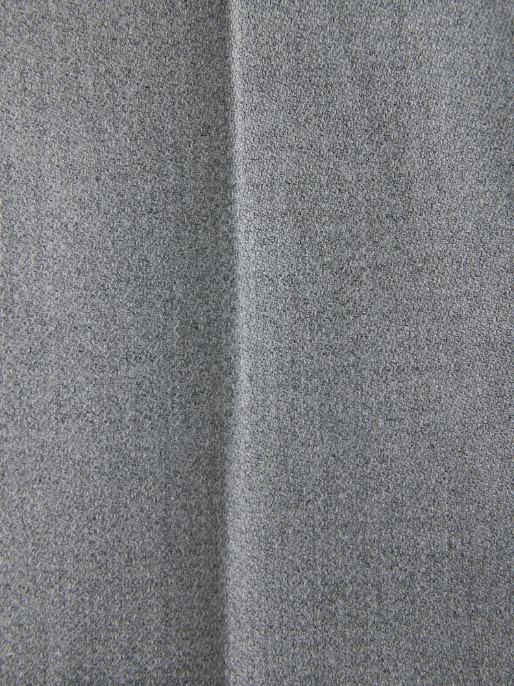Grey Skinny Fit Textured Suit Trousers - Image 10 of 10