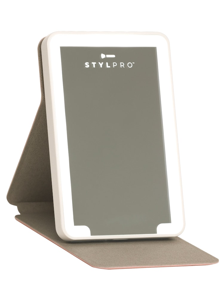 Stylpro LED Light Up Compact Mini Travel Mirror - Image 2 of 5