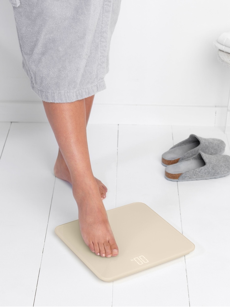 Brabantia Soft Beige ReNew Digital Bathroom Scales - Image 1 of 6