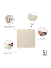 Brabantia Soft Beige ReNew Digital Bathroom Scales - Image 2 of 6
