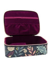 Sara Miller Navy Blue Savannah Tech Cable Organiser Carry Case - Image 3 of 5