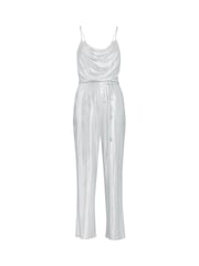 Gina Bacconi Metallic Martina Foil Jumpsuit - Imagen 7 de 7